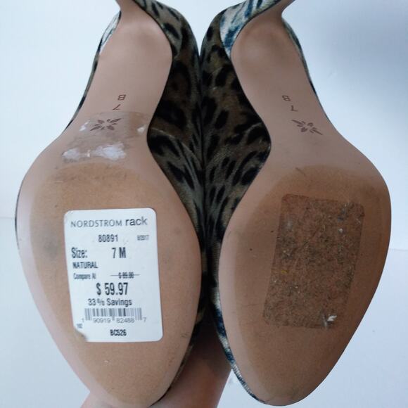 BCBGeneration 7 Velvet Animal Print Heels Pumps 90s Y2K Classic Leopard Mob Wife - Picture 7 of 8